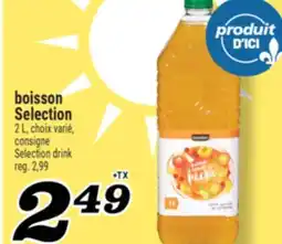 Marché Richelieu BOISSON SELECTION | SELECTION DRINK offer