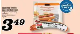 Marché Richelieu SAUCISSES FUMÉES AU POULET SELECTION | SELECTION CHICKEN WIENERS offer