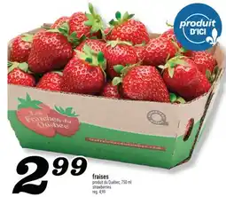 Marché Richelieu FRAISES | STRAWBERRIES offer