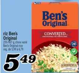 Marché Richelieu RIZ BEN'S ORIGINAL | BEN'S ORIGINAL RICE offer