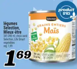 Marché Richelieu LÉGUMES SELECTION, MIEUX-ÊTRE | SELECTION, LIFE SMART VEGETABLES offer