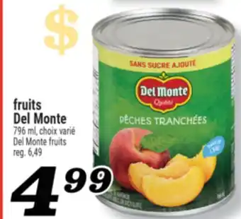 Marché Richelieu FRUITS DEL MONTE | DEL MONTE FRUITS offer
