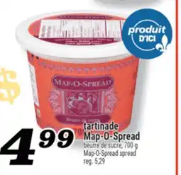 Marché Richelieu TARTINADE MAP-O-SPREAD | MAP-O-SPREAD SPREAD offer