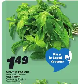 IGA FRESH MINT offer