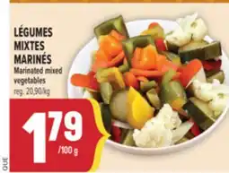 Marché Adonis LÉGUMES MIXTES MARINÉS | MARINATED MIXED VEGETABLES offer