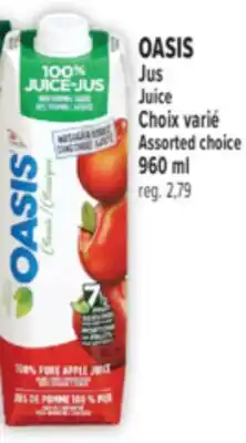 Marché Adonis OASIS JUS | OASIS JUICE offer