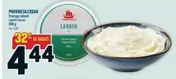 Marché Adonis PHOENICIA/CEDAR FROMAGE LABNEH | PHOENICIA/CEDAR LABNEH CHEESE offer