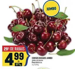 Marché Adonis CERISES ROUGES JUMBO | JUMBO RED CHERRIES offer