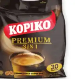 Marché Adonis KOPIKO CAFÉ SACHET 3 EN 1 | KOPIKO 3 IN 1 STRONG AND RICH COFFEE offer