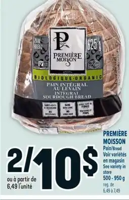 Marché Adonis PREMIÈRE MOISSON PAIN | PREMIÈRE MOISSON BREAD offer