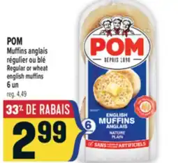 Marché Adonis POM MUFFINS ANGLAIS | POM ENGLISH MUFFINS offer