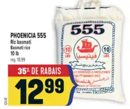 Marché Adonis PHOENICIA 555 RIZ BASMATI | PHOENICIA 555 BASMATI RICE offer