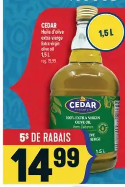 Marché Adonis CEDAR HUILE D'OLIVE EXTRA VIERGE | CEDAR EXTRA VIRGIN OLIVE OIL offer