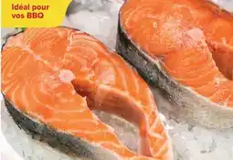Marché Adonis DARNE DE SAUMON DE L'ATLANTIQUE FRAIS | FRESH ATLANTIC SALMON STEAK offer