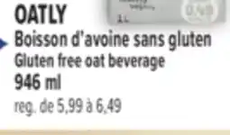 Marché Adonis OATLY BOISSON D'AVOINE SANS GLUTEN | OATLY GLUTEN FREE OAT BEVERAGE offer