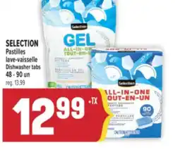 Marché Adonis SELECTION PASTILLES LAVE-VAISSELLE | SELECTION DISHWASHER TABS offer