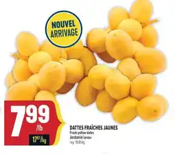 Marché Adonis DATTES FRAÎCHES JAUNES | FRESH YELLOW DATES offer