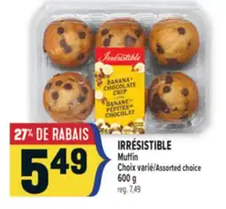 Marché Adonis IRRÉSISTIBLE Muffin offer