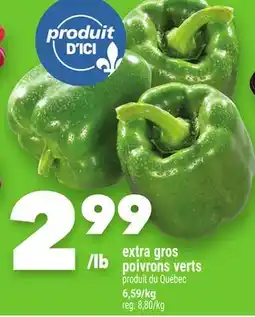 Marche Ami EXTRA GROS POIVRONS VERTS offer