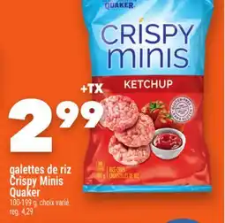 Marche Ami GALETTES DE RIZ CRISPY MINIS QUAKER offer