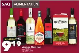 Marche Ami Vin rouge, blanc, rosé offer