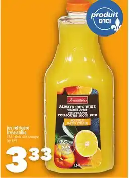Marche Ami JUS RÉFRIGÉRÉ IRRÉSISTIBLE offer