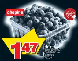 Super C BLEUETS | BLUEBERRIES offer