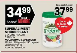 Rachelle-Bery Grocery SUPERALIMENT NOURRISSANT GENUINE HEALTH GREENS+ offer
