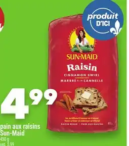 Marche Ami PAIN AUX RAISINS SUN-MAID offer