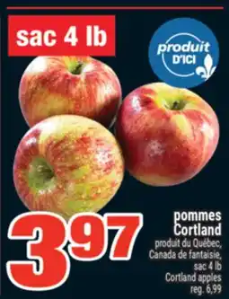Super C POMMES CORTLAND | CORTLAND APPLES offer