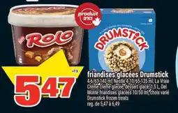 Super C FRIANDISES GLACÉES DRUMSTICK | DRUMSTICK FROZEN TREATS offer