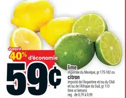 Super C LIME, CITRON | LIME OR LEMONS offer