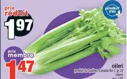 Super C CÉLERI | CELERY offer