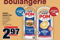Super C MUFFINS ANGLAIS POM | POM ENGLISH MUFFINS offer