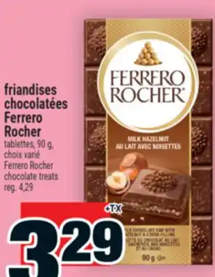 Super C FRIANDISES CHOCOLATÉES FERRERO ROCHER | FERRERO ROCHER CHOCOLATE TREATS offer
