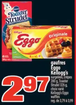 Super C GAUFRES EGGO KELLOGG'S | KELLOGG'S EGGO WAFFLES offer