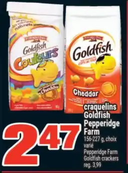 Super C CRAQUELINS GOLDFISH PEPPERIDGE FARM | PEPPERIDGE FARM GOLDFISH CRACKERS offer