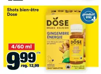 Super C Shots bien-être Dose offer