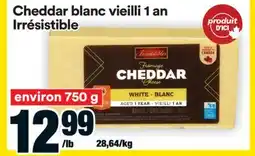 Super C Cheddar blanc vieilli 1 an Irrésistible offer
