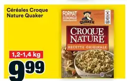 Super C Céréales Croque Nature Quaker offer