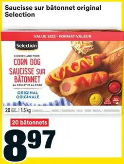 Super C Saucisse sur bâtonnet original Selection offer