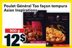Super C Poulet Général Tao façon tempura Asian Inspirations offer