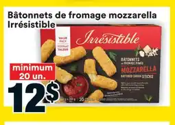 Super C BÂTONNETS DE FROMAGE MOZZARELLA IRRÉSISTIBLE offer