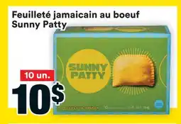 Super C FEUILLETÉ JAMAICAIN AU BOEUF SUNNY PATTY offer