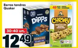Super C Barres tendres Quaker offer