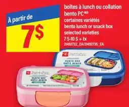 Maxi BOÎTES À LUNCH OU COLLATION BENTO PC | BENTO LUNCH OR SNACK BOX offer