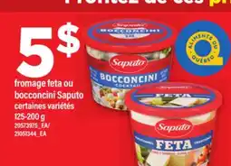 Maxi FROMAGE FETA OU BOCCONCINI SAPUTO, 125-200 G offer
