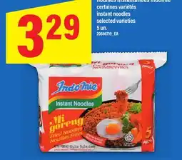 Maxi NOUILLES INSTANTANÉES INDOMIE | INSTANT NOODLES, 5 UN offer