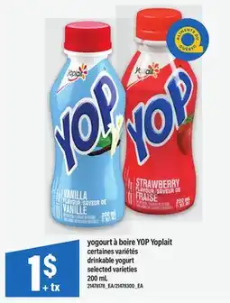 Maxi YOGOURT À BOIRE YOP YOPLAIT | DRINKABLE YOGURT, 200 ML offer