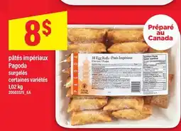 Maxi PÂTÉS IMPÉRIAUX PAGODA, 1,02 KG offer